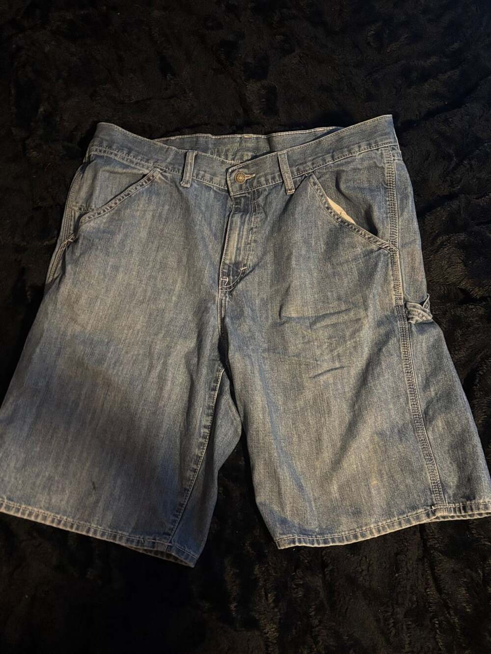 Old Navy Workwear Carpenter Denim Shorts Size 36